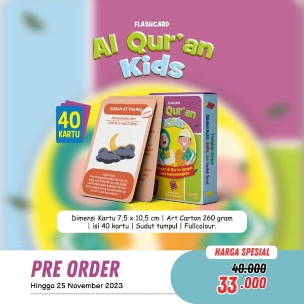 Flashcard Al-Quran Kids Adzkia Books