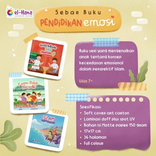 Sebar Buku Pendidikan Emosi El Hana