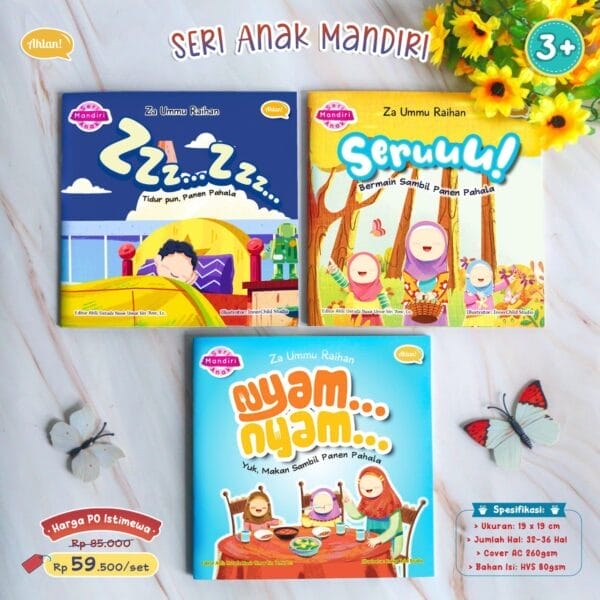 Bedah Buku Eksklusif : Seri Anak Mandiri (Seni Melatih dan Membiasakan Kemandirian Anak)