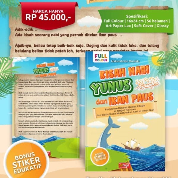 Kisah Nabi Yunus dan Ikan Paus Attuqa