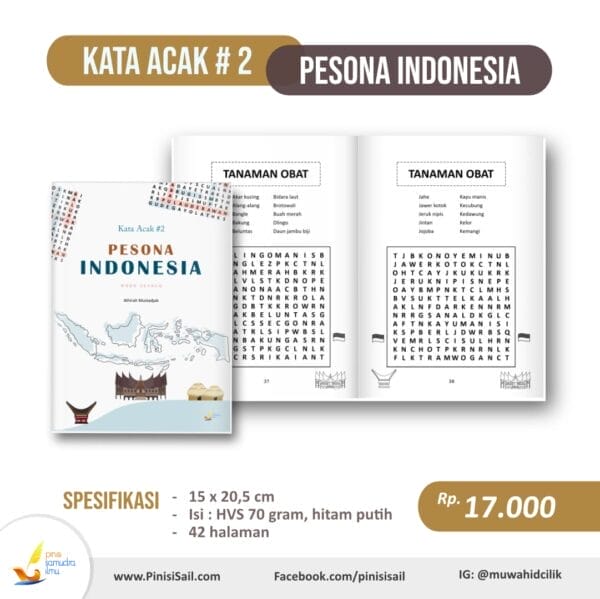 Kata Acak 2 (Pesona Indonesia) Pinisi Samudra Ilmu