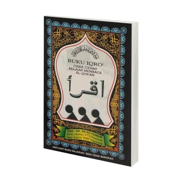 Buku Iqro Cara Cepat Belajar Membaca Al Quran A5 Buram Ukuran Besar SC AMM Yogyakarta